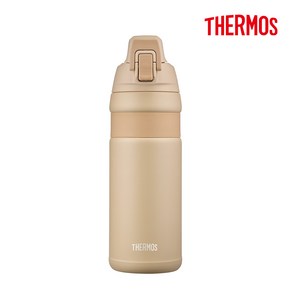 THERMOS 써모스 FJF-580K 어반 원터치 텀블러 가벼운 슬림 보온 보냉병 580ml, 샌드시티(SDC)