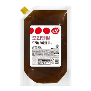 [든든] 식자재왕 오리엔탈드레싱2kg, 2kg, 1개