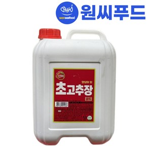 원씨푸드 진미식품 진미 양념이된 초고추장 골드 13kg 말통 초장 회초장 업소용, 1개