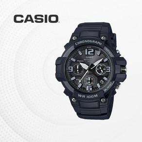 카시오 CASIO MCW-100H-1A3 남성 군인 우레탄 방수시계