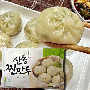 나래식품 산동 찐만두, 20개, 180g