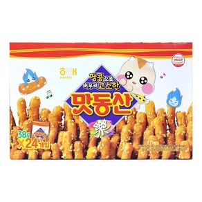 땅콩으로 버무려 고소한 맛동산, 38g, 24개