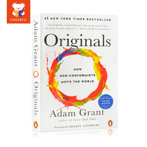 영문도서 Oiginals How Non-Confomists Move The Wold By Adam Gant Papeback