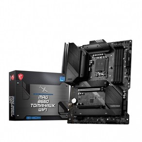 MSI MAG B660 TOMAHAWK WIFI 마더보드 ATX [Intel B660 칩셋 탑재] 제12세대 CPU(LGA1700) 대응 MB5697