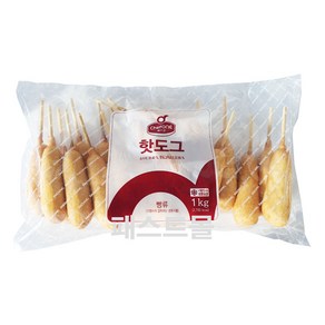 쉐프원 핫도그, 1개, 1kg