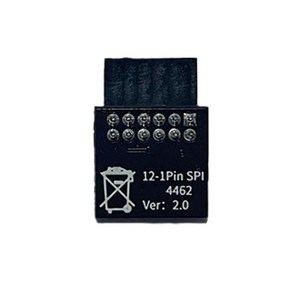 TPM2.0 모듈 12PIN SPI 보안 저장 TPM2.0 암호화 보안 모듈 카드