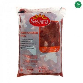 SEARA FROZEN HALAL CHICKEN LIVER (씨에라 냉동닭간) 1KG/1 pack