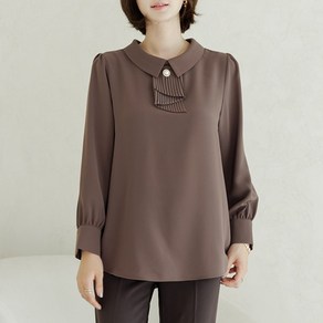 데드라 TBZ4148 DO 모엘플리츠타이블라우스 110size