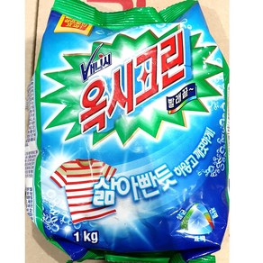 세탁세제 옥시크린 1kg 업소용세제, 1개