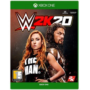 WWE 2K20 스탠다드 에디션 XBOXONE용 게임타이틀