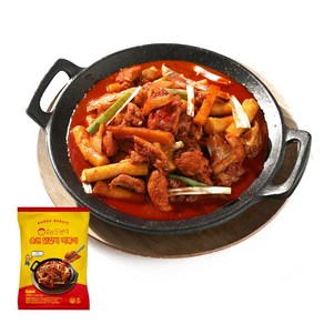 [도도나몰] 남도분식 춘천 닭갈비 떡볶이 즉석떡볶이 밀키트, 1개, 1kg