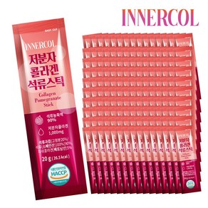 이너콜 저분자 콜라겐 석류 젤리 스틱, 20g, 150개