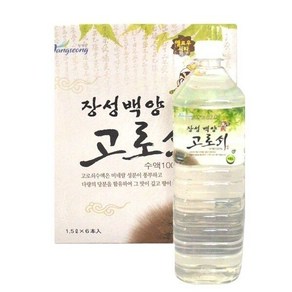 장성 백양 고로쇠 1.5리터 x 6병 / 1월20일부터 순차발송, 6개, 1.5L