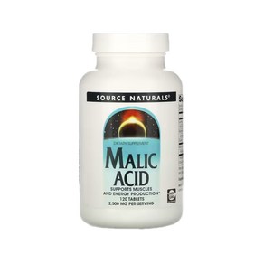 소스네츄럴 말릭산 마그네슘 MALIC ACID 2500mg 120정