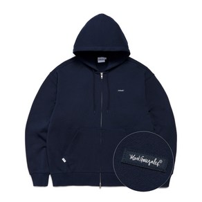 마크곤잘레스 SIGN LOGO WAPPEN OG SWEAT ZIP-UP HOODIE - NAVY Z241UZH030065 562874