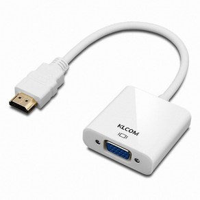 케이엘시스템 KLcom HDMI to VGA 컨버터 KL127