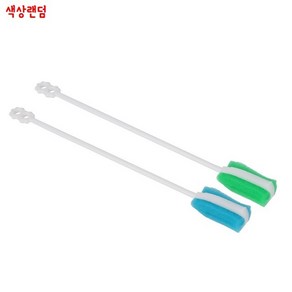 스폰지 텀블러 브러쉬 병솔-페트병용 길이39.5cm 1개