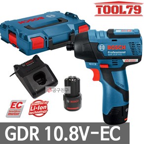 보쉬 GDR10.8V-EC 충전 임팩트드릴 10.8V 2.0Ah* 2개 EC모터