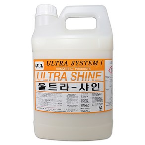 울트라켐 울트라샤인 3.75L 고급바닥광택제 대명크린, 1개