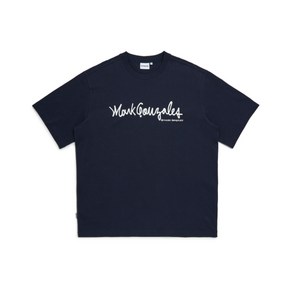 [매장정품] 마크곤잘레스 사인로고 반팔 티셔츠 - NAVY Z252UST020065 698558