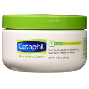 Cetaphil Moistuizing Body Ceam 세타필 건성 민감성 피부용 모이스처라이징 바디크림 8.8oz(250g), 1개, 250g