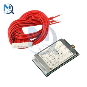 13S 48V 15A 리튬 배터리 보호 보드 BMS PCB LED 태양 광 가로등 18650 팩용, 1개