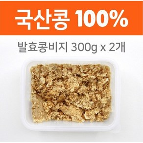 반찬오름 발효 콩비지 [300g X 2개] 띄운비지 뜬비지, 600g, 1세트