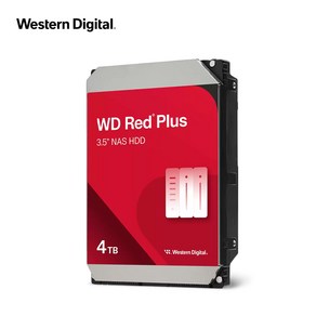 WD RED Plus 4TB NAS HDD WD40EFPX 나스 하드디스크