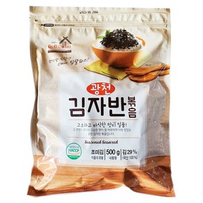 밥달라스 광천 김자반볶음 500g 대용량 밥반찬 김자반 호야건어물, 1개