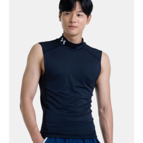 [언더아머 본사]남성 HeatGear 아머 모크 슬리브리스 1361521-001