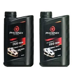 피닉스 에코텍 5w30 100% 합성엔진오일 피닉스 ECO TECH 독일전통 130년 역사의 엔진오일, 1L, 1개