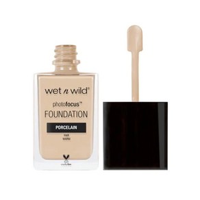 wet n wild Photo Focus Matte Liquid Foundation Nud wet n wild 포토 포커스 매트 리퀴드 파운데이션 누드 아이보리 비건 & 동물 실, 기타, 1개