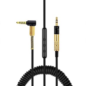 Sennheiser 용 오디오 케이블 HD4.30/HD400/HD4.40/HD4.50 헤드폰 케이블 오리지널 골드 도금 이어폰 케이블