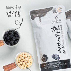 강원도 양구 국산 15곡물 담은 해썹인증 진짜 찐 검은콩 두유 190ml, 16개