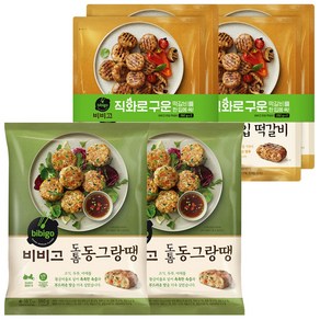 비비고 도톰동그랑땡 560g x2개 + 한입떡갈비 282g x4개, 비비고 도톰동그랑땡560g x2+한입떡갈비282gx4, 1세트, 2.248kg