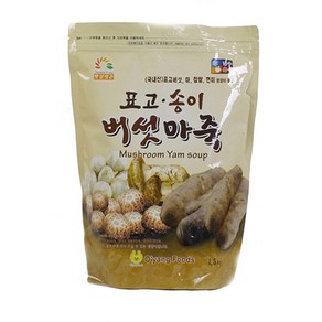 [삼화상사] 표고송이버섯마죽 1.5 kg 1 봉지, 1.5kg, 1개