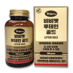 비비펫 강아지 골드 영양제, 눈물개선/눈건강, 100g, 1개