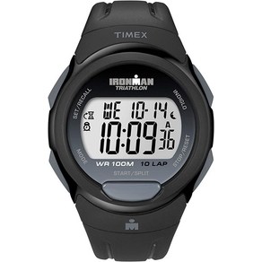 Timex Ironman Core 10 랩 풀 사이즈 - /블랙/디지털/블랙 크로노그래프