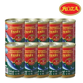 [태국] ROZA 토마토 소스 고등어 통조림 155g X10 / Tomato Sauce Mackerel 로자 로사 매크럴 할랄 HALAL