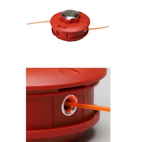 분해없이 줄교체쉬운 줄날 자동뭉치 예초기줄통, 1개
