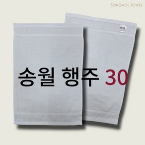 송월타월 화이트 행주 30, 30개