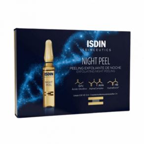 ISDIN 이스딘 나이트 필 엑스폴리에이팅-리뉴잉 앰플 10St, 20ml