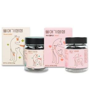 울애기쌩쌩 반려동물 프리미엄 영양제 세트상품 ( 기본 + 이너플러스 ), 120g, 1개, 종합영양제