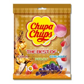 말레이시아 츄파 춥스 롤라팝 캔디 사탕 Chupa Chups Lollipop 10개입 x 3개