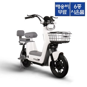 레이윙 디스커버리 프레시 FRESH S10 750W 전기 전동 스쿠터 배달 출퇴근, 화이트, 28Ah