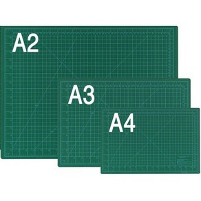 미령문구 책상매트 데스크매트 녹색 컷팅매트