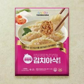 한만두 김치 아삭 왕교자 1020g, 1개, 1.02kg