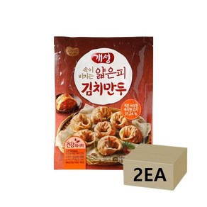 1+1 동원 개성 얇은피 김치만두 1kg x 총 2봉