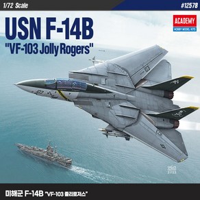 No250/미해군 F-14B VF-103 졸리로저스 비행기조립, 1개