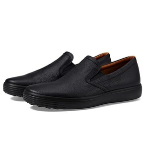 에코 ecco Soft 7 Slip On 2.0 천공 검은색사자